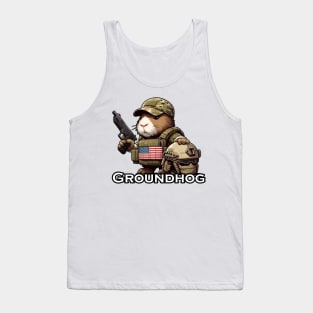 Tactical Groundhog Tank Top